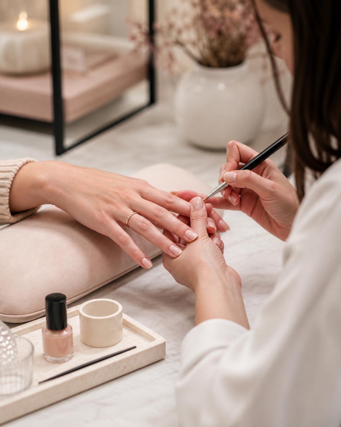 Nails beauty service